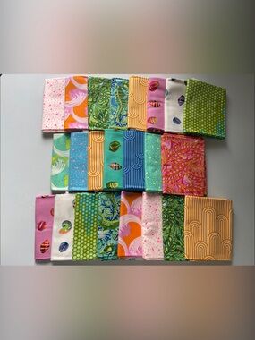 Tula Pink - Zuma Collection Cotton Fabric Bundle 23 Quilting Fat Quarters 18x22